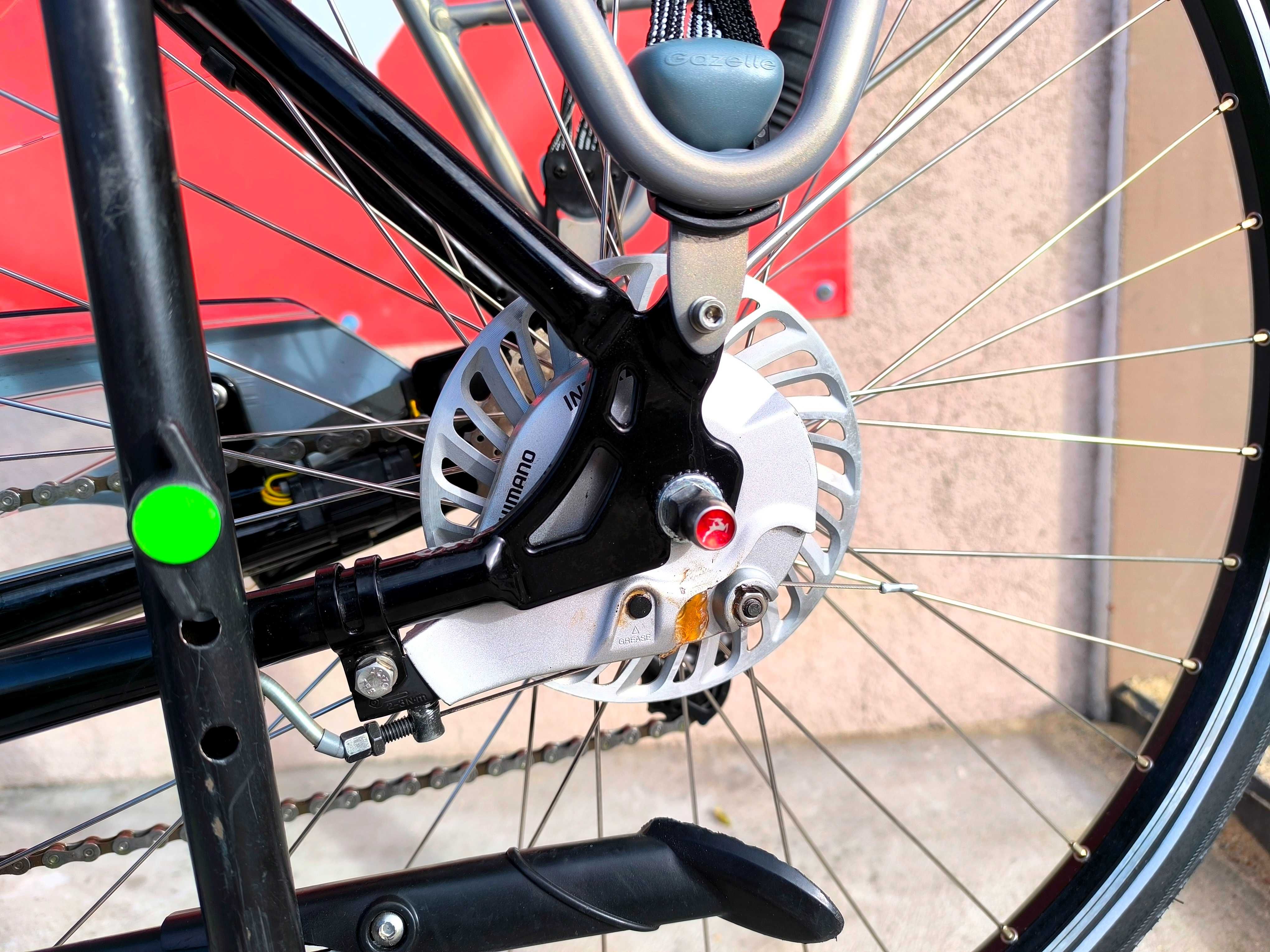 PIĘKNA GAZELLE INNERGY Medeo Excellent Roz 49cm Nexus Shimano DEORE LX