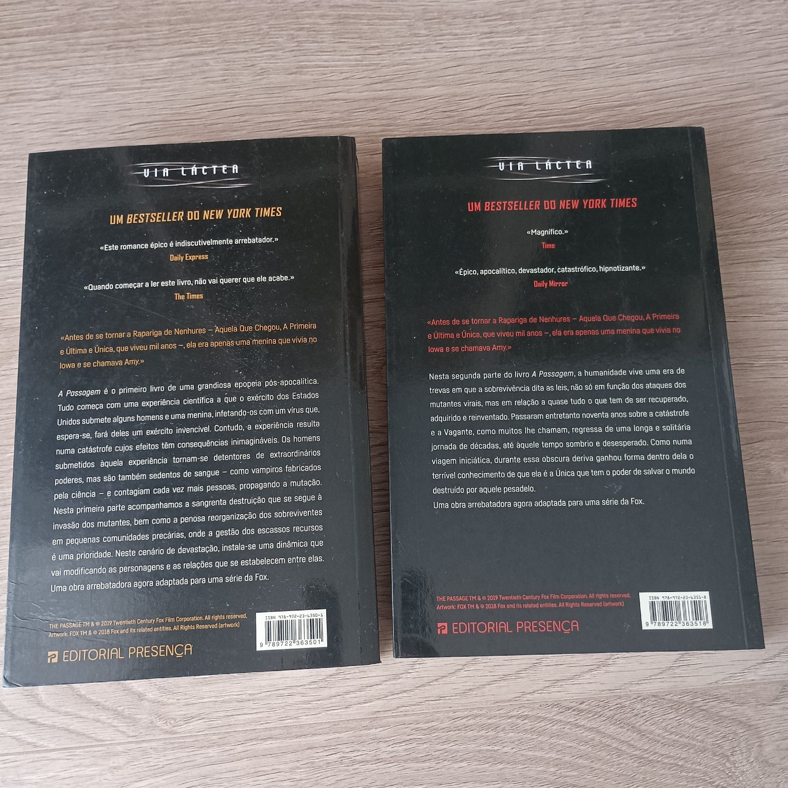 Livros "a passagem"