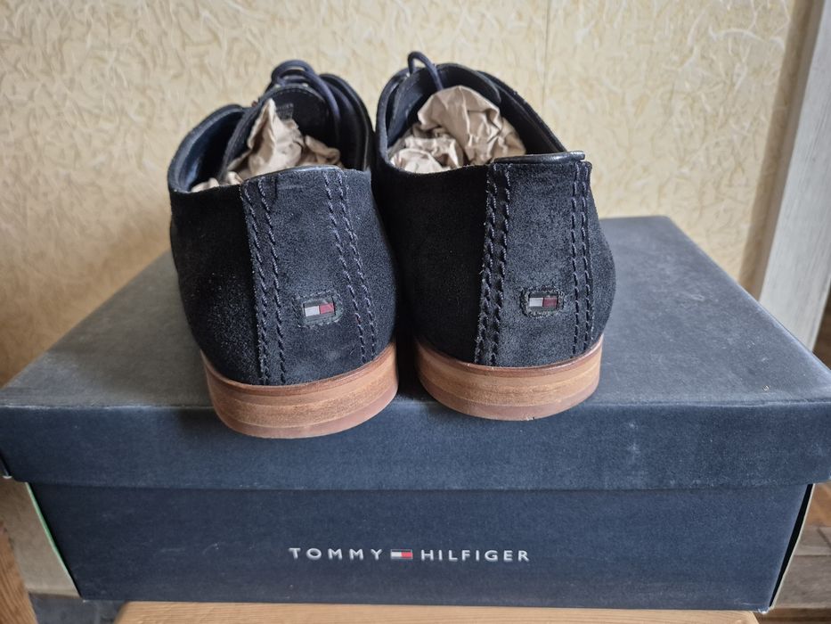 мужские туфли замшевые "Tommy Hilfiger" оригинал
