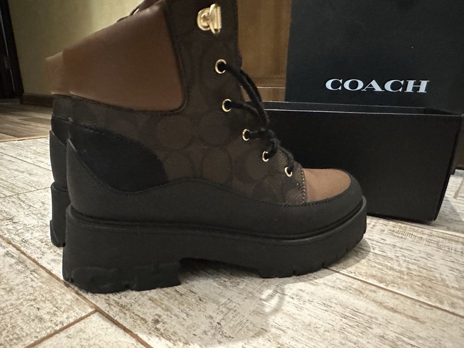 Черевики coach ідеальний стан 36 р-р