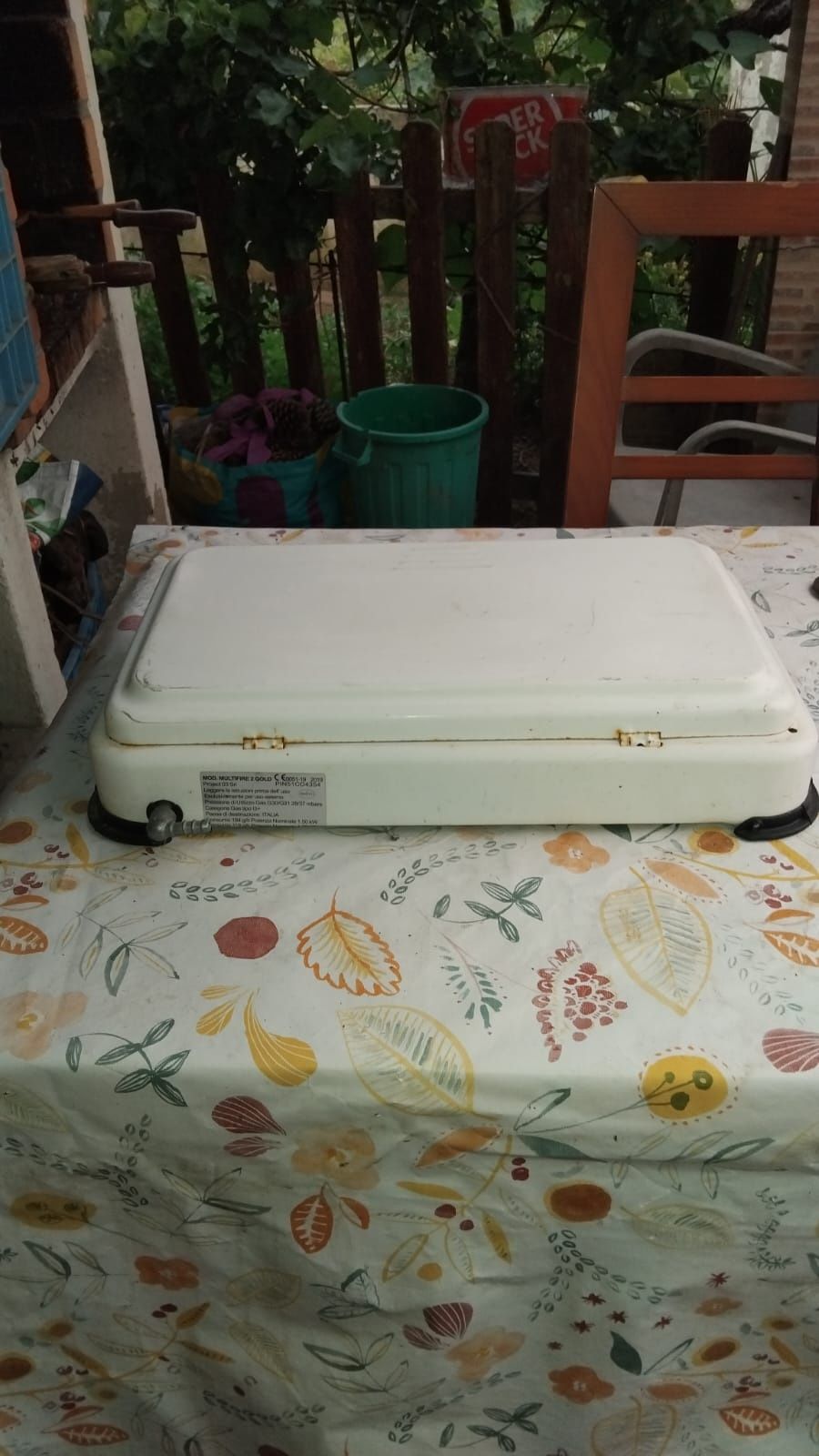 Fogão a gás pequeno