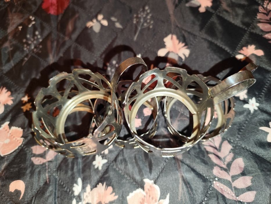 Metalowe koszyczki PRL