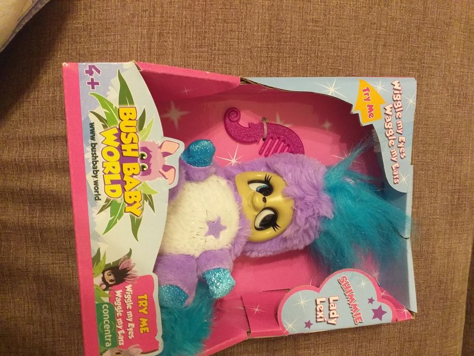 Peluche bush baby world novo concentra