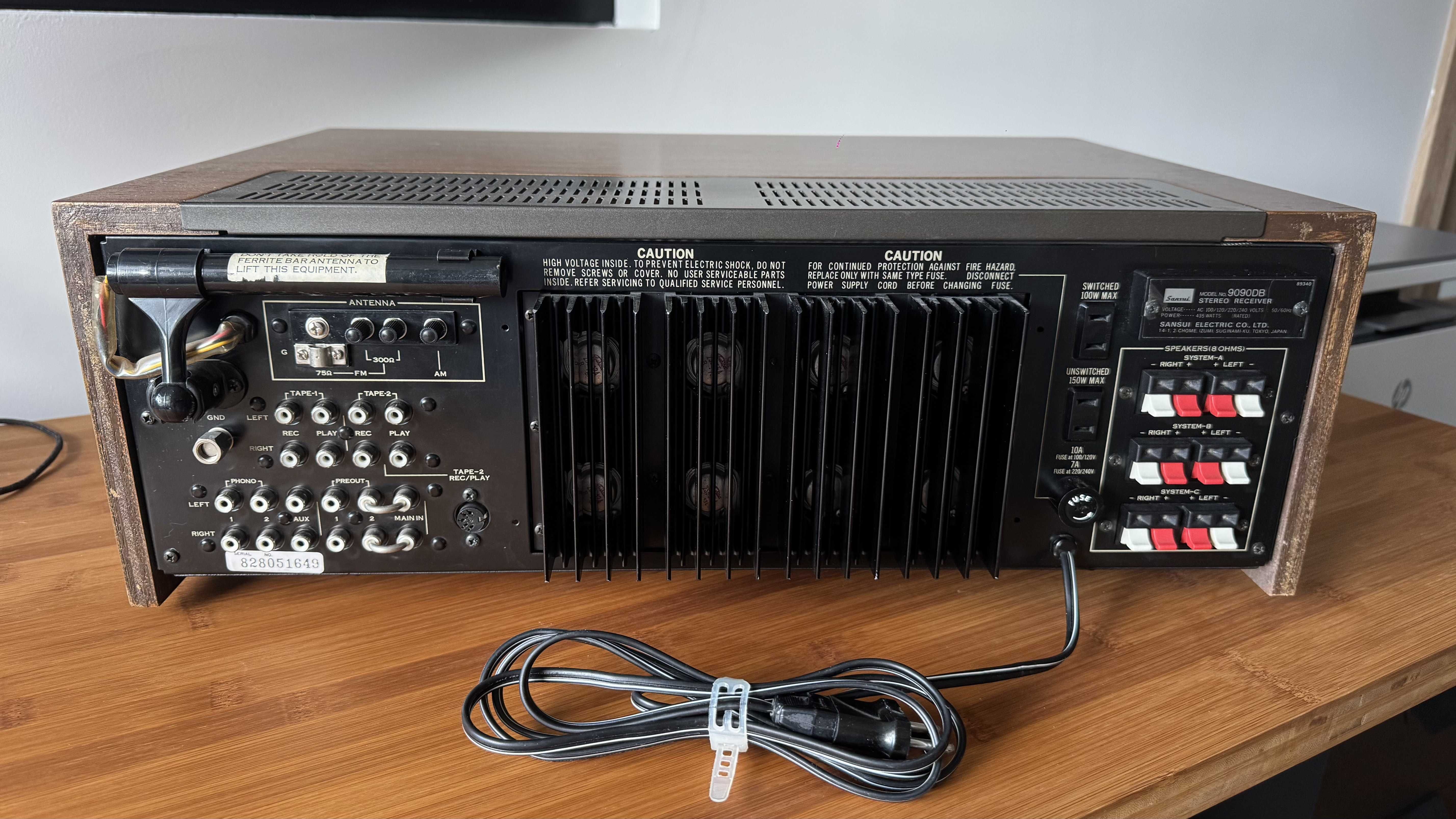 Sansui 9090DB – legendarna bestia z lat 70. - 100% oryginał - Japan !