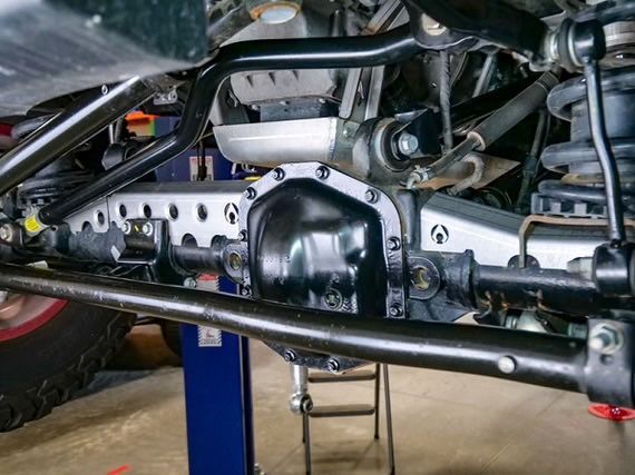 Усилення мостів jeep wrangler JK JL JT