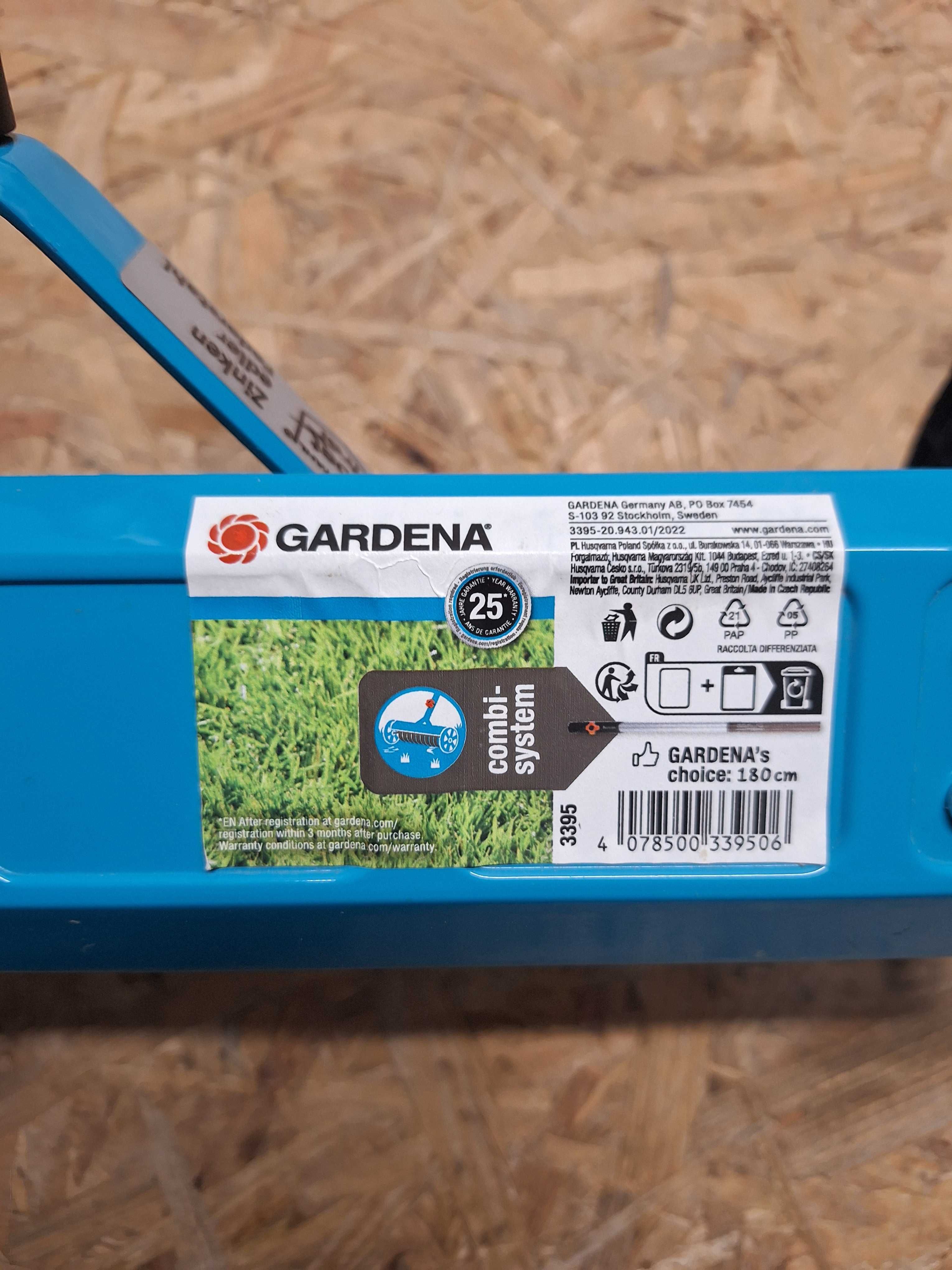 Gardena combisystem wertykulator ręczny do usuwania mchu