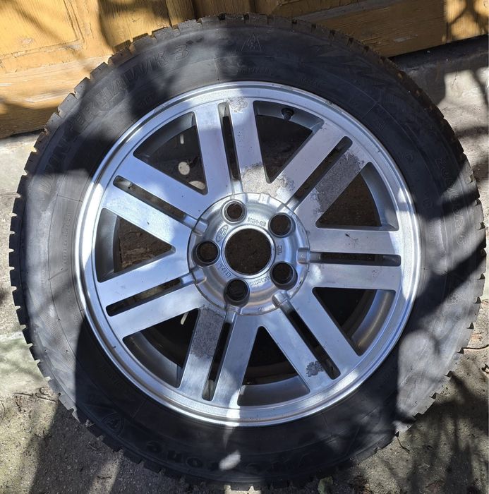 Koła/ felgi aluminiowe plus opony zimowe ford r 16 5x108 Firestone2014