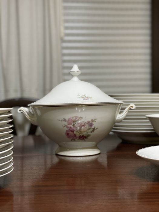 Serviço Jantar / Chá / Café Porcelana SPAL 12 Pessoas Completo Vintage