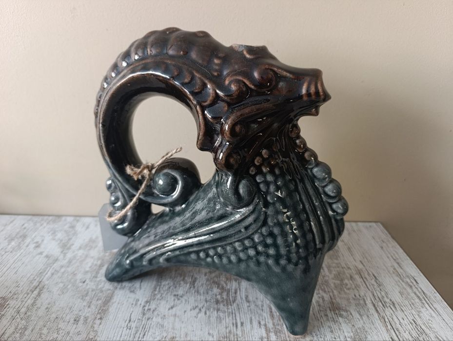 Штоф Куманець Маньківсткий козлик баранець майоліка