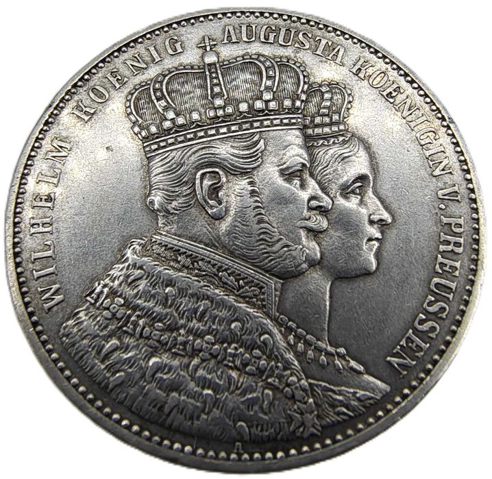Talar William I Koronacja, Niemcy, Prusy 1861, OKOŁOMENNICZA