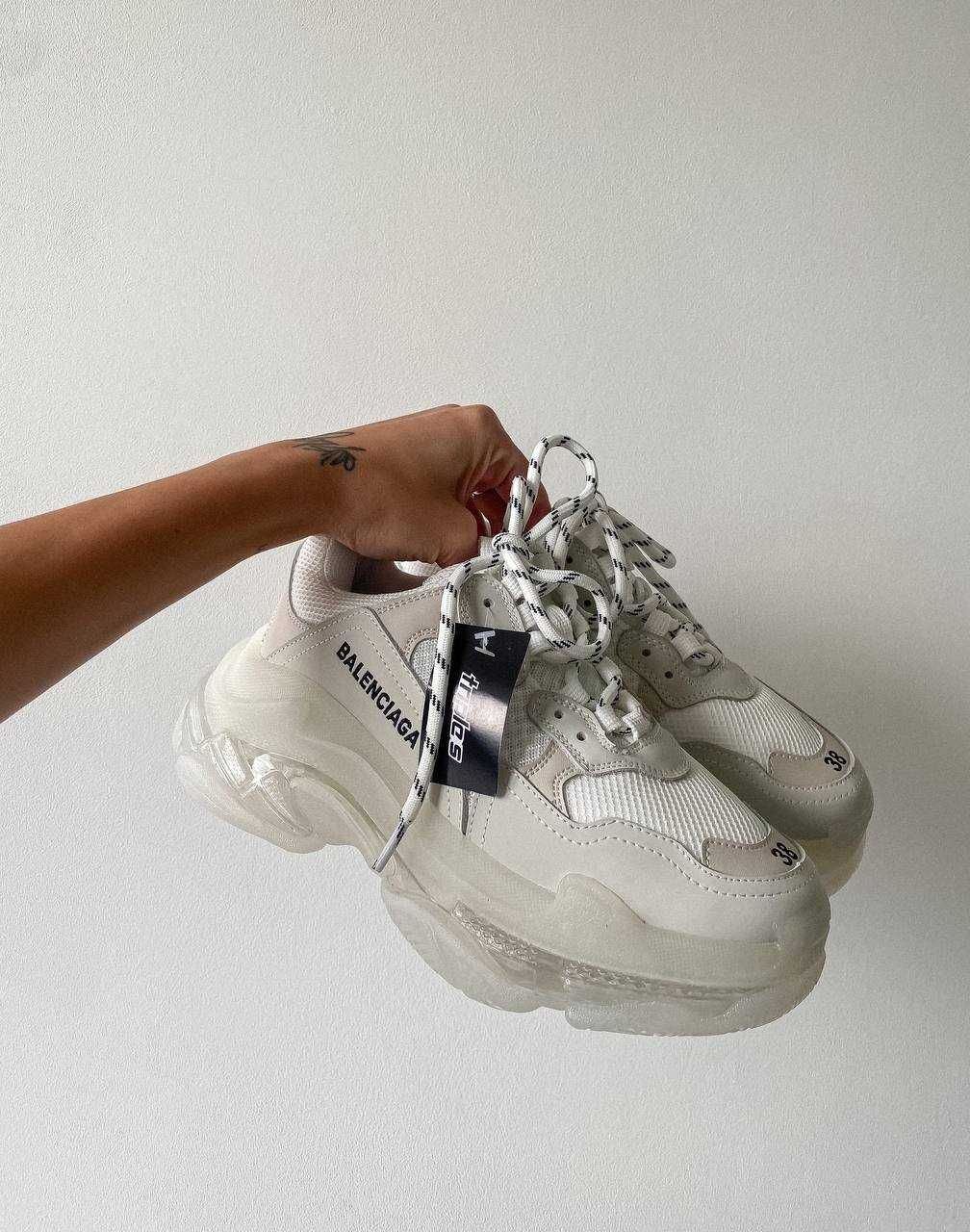 Balenciaga Triple S White