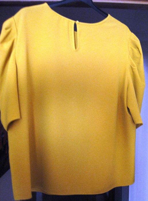 Blusa Amarelo Torrado Nova