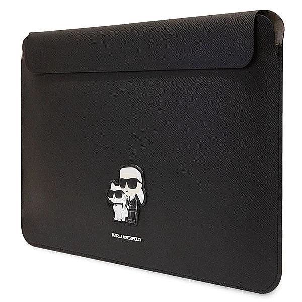 Pokrowiec Karl Lagerfeld Saffiano Karl&Choupette na laptopa 14" - czar
