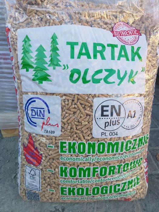 Pellet pelet drzewny 100% wysoka jakość transport HDS winda OLCZYK