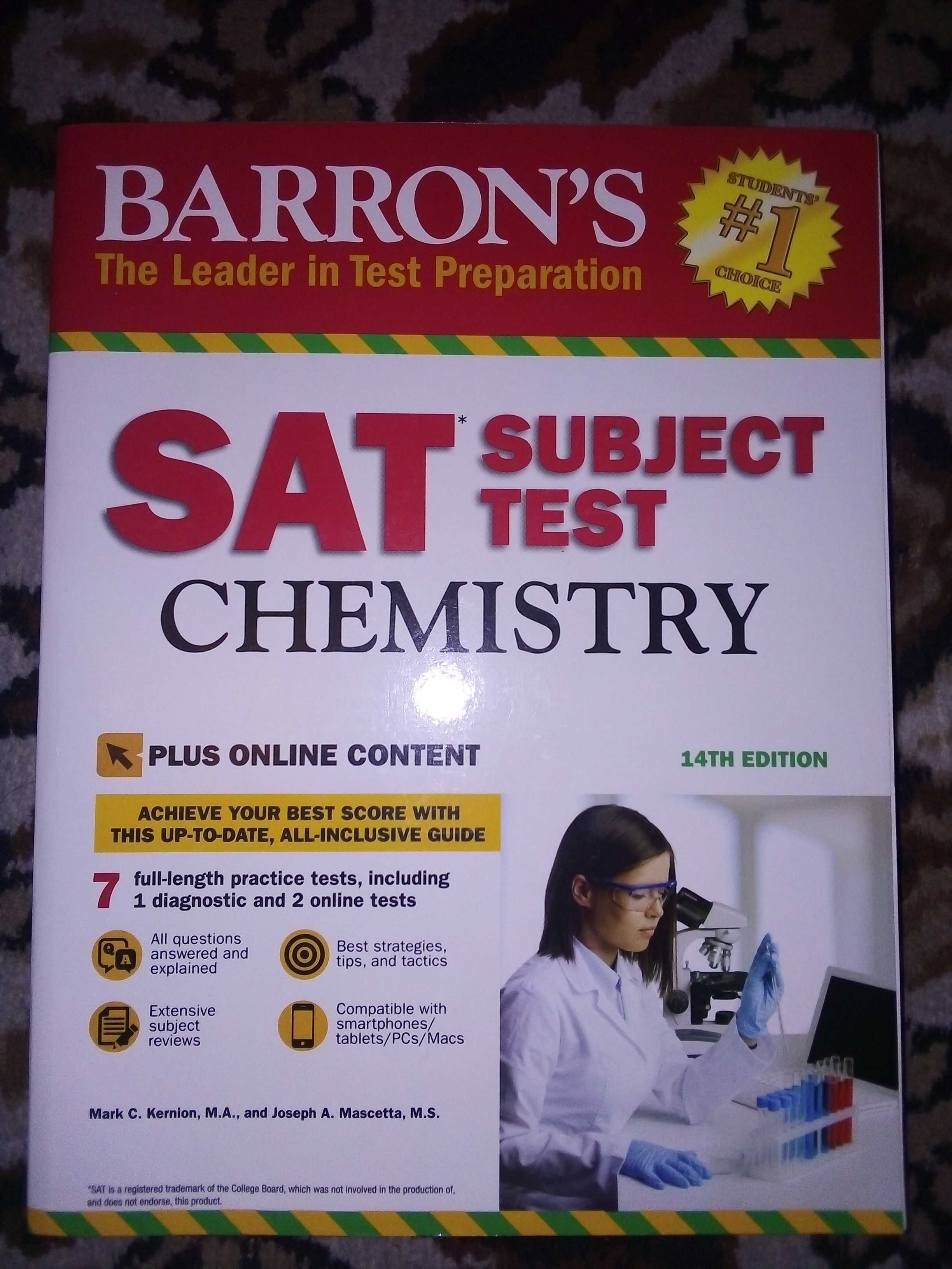 Barron's SAT Subject Test: Chemistry