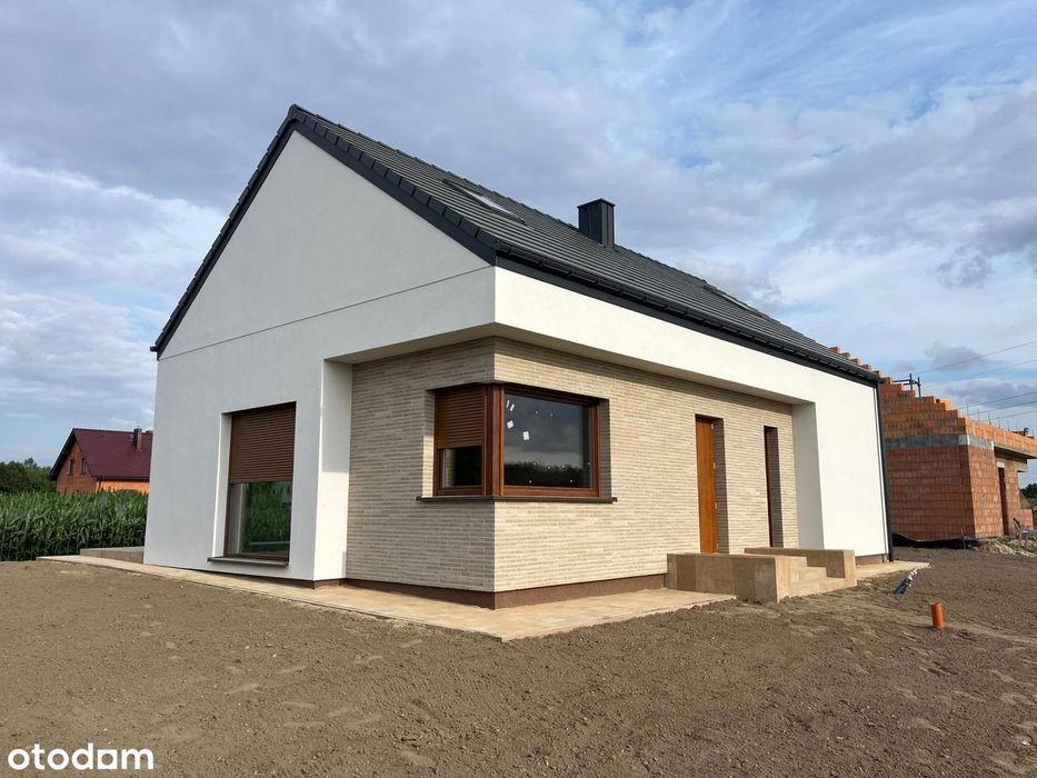 Nowoczesny dom parterowy z możliwością adaptacji poddasza-Pokrzywnicka