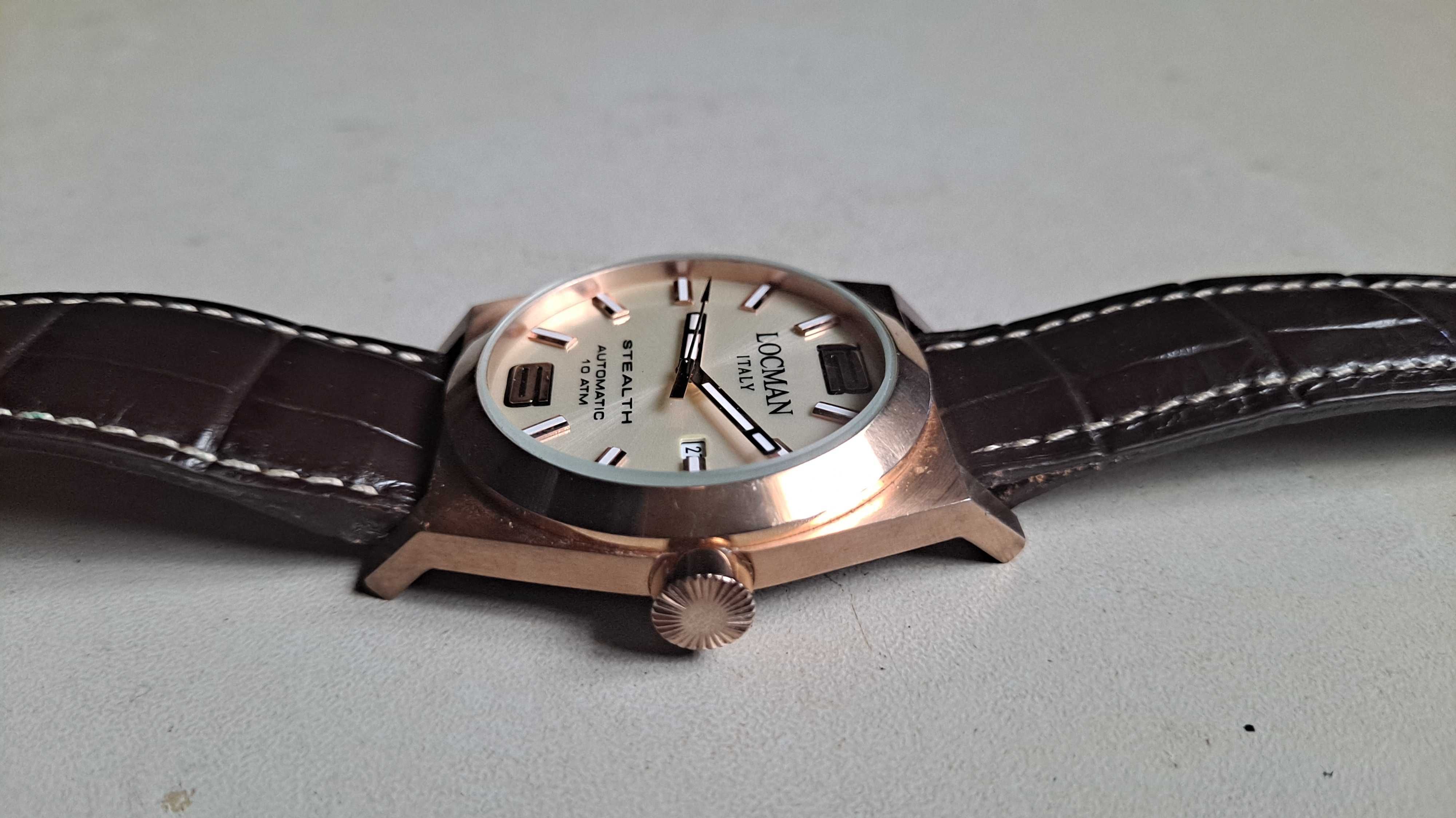 locman - stealth - tytan - automat - zegarek