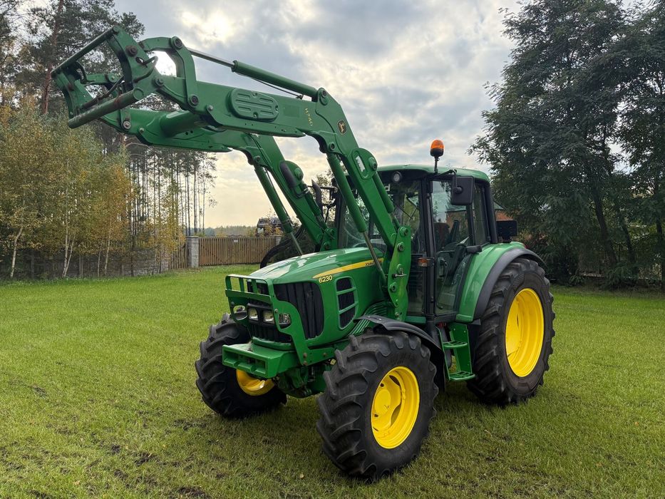 John Deere 6230 z Turem  John Deere 6230 PowerQuad TUR, Amortyzowana Oś,