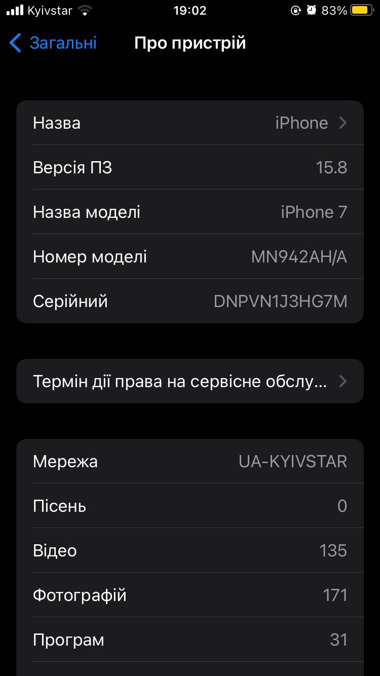 Iphone 7 128gb neverlock