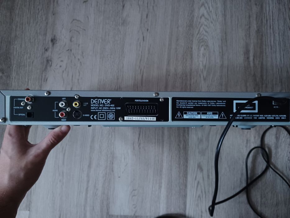 Odtwarzacz dvd denver