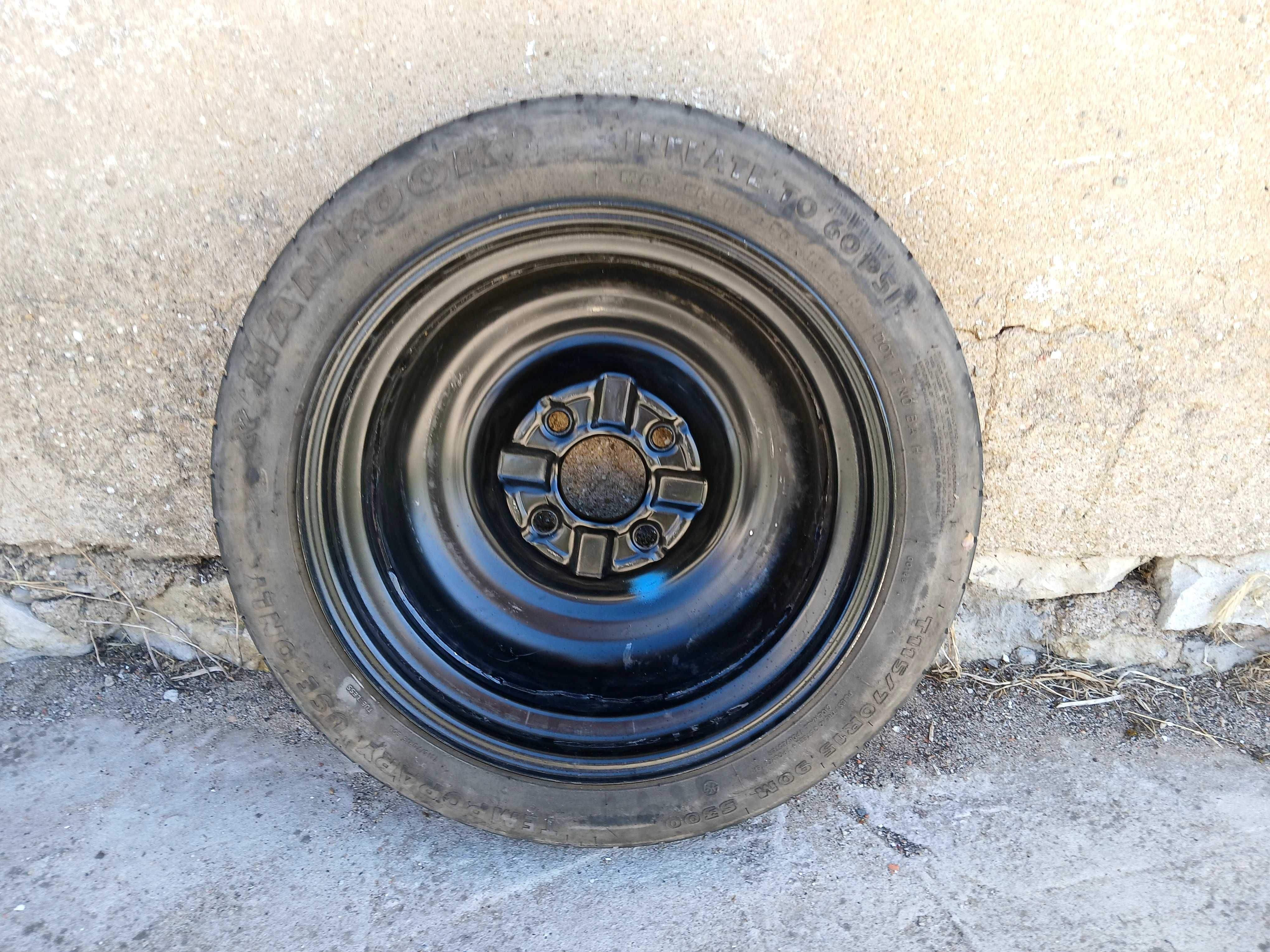 Pneu, roda suplente para Mitsubishi Colt