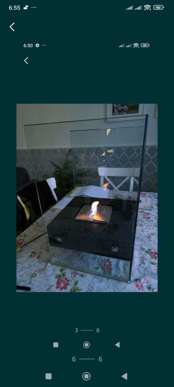 Kominek na biopaliwo koza piecyk jak nowy bio-kominek.
Stan idealny ,m