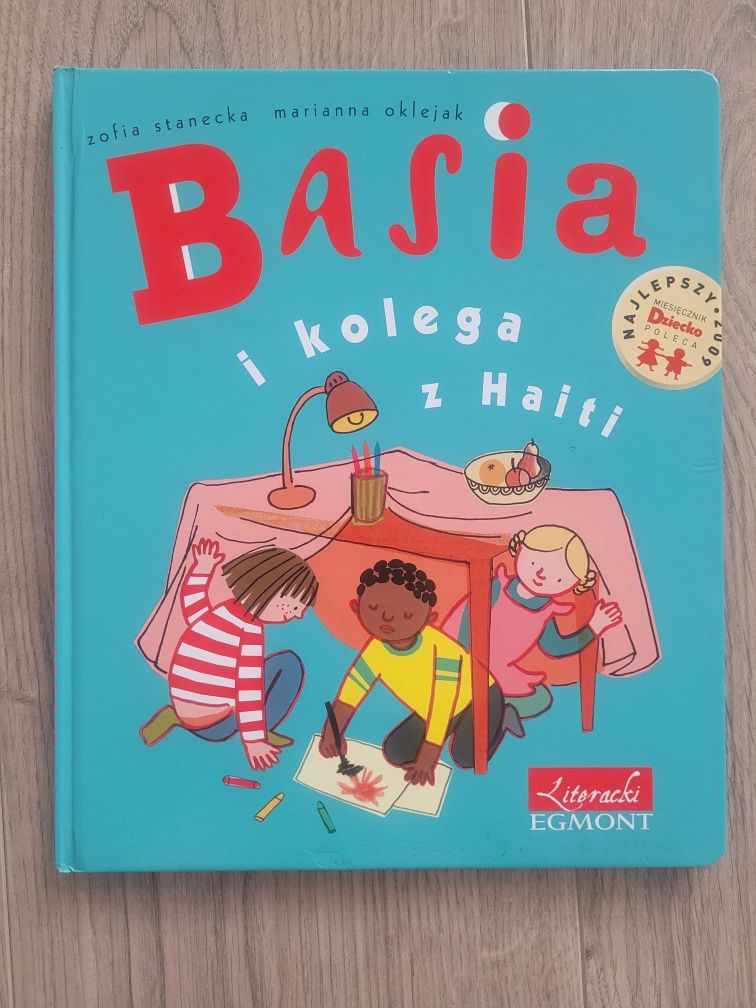 Książka, Basia i kolega z Haiti