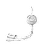 Kabel zwijany 3w1 Joyroom S-A40 Colorful Series USB-A do USB-C / Light