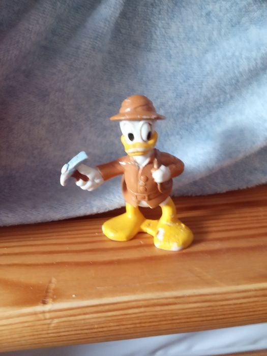 Kaczor Donald górnik figurka happy metal 1997 unikat