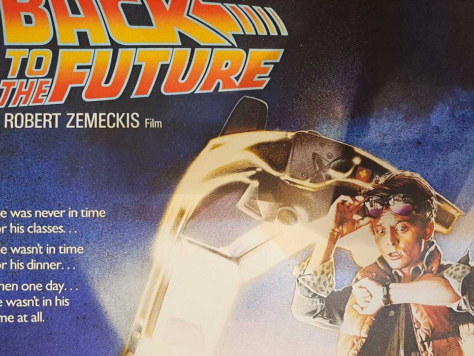 plakat 61x91,5cm Powrót do Przyszłości - poster Zemeckis, Spielberg