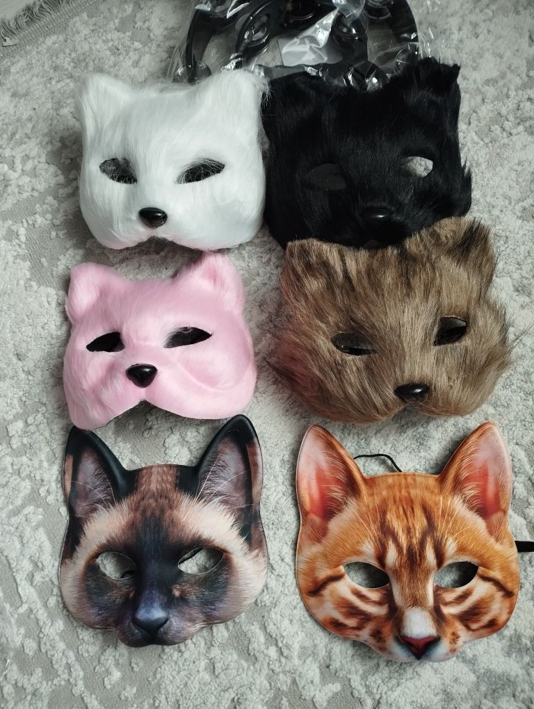 Квадробика маска кошки маска кота