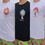 T-Shirts de Retro Anime/Manga - novas nunca usadas - algodão orgânico