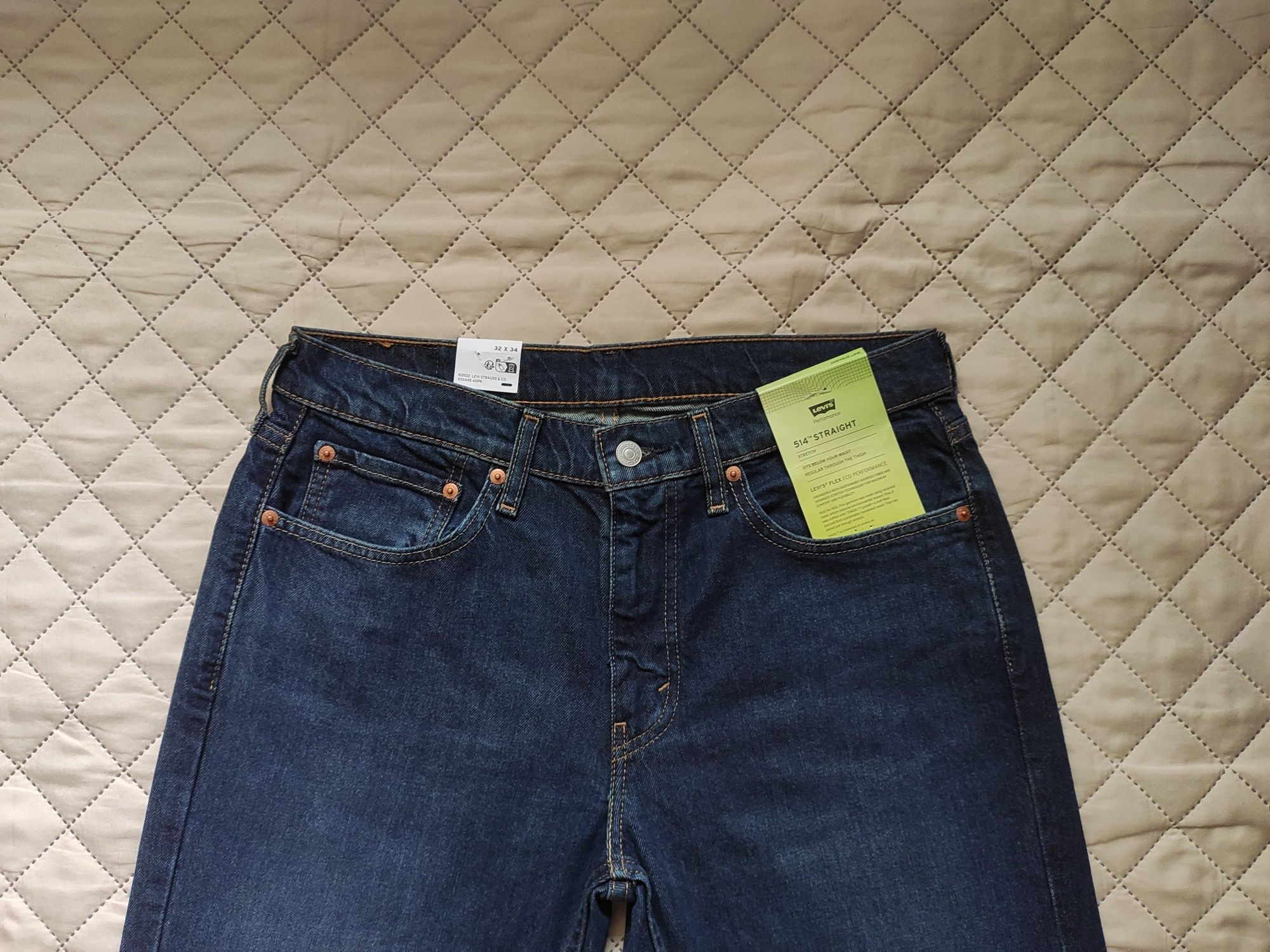 Джинси Levis 514 р.W32-L34 оригінал