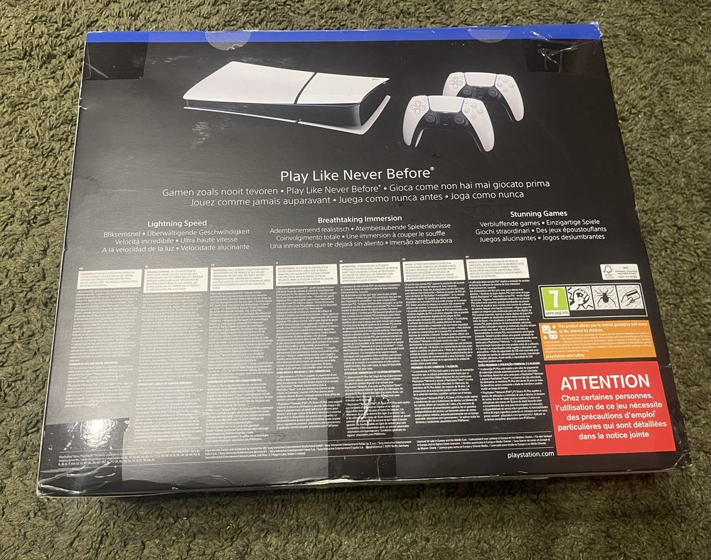 Sony PS5 digital 2024 ігрова ппиставка консоль 2 джостика