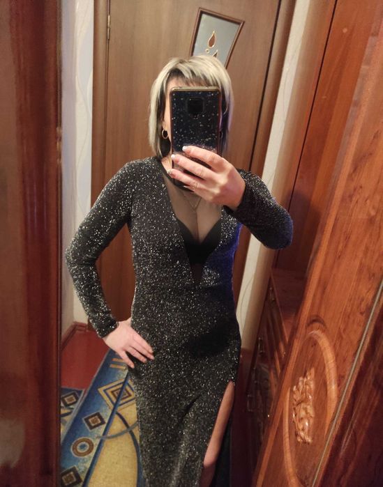 Люрексова сукня 42-46