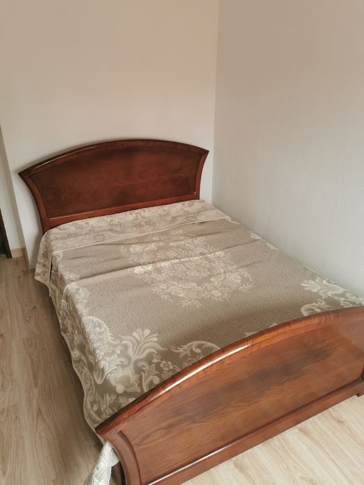 Cama cerejeira maciça