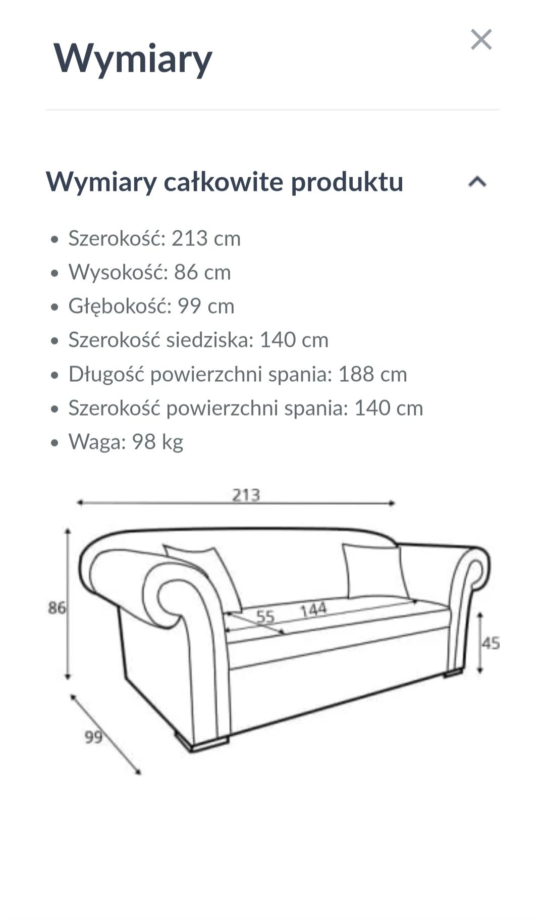 Sofa Black Red White chestefield glamour