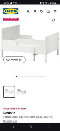 Cama infantil ikea