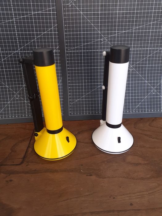 Candeeiro de mesa vintage design anos 80 Kyoji Tanaka