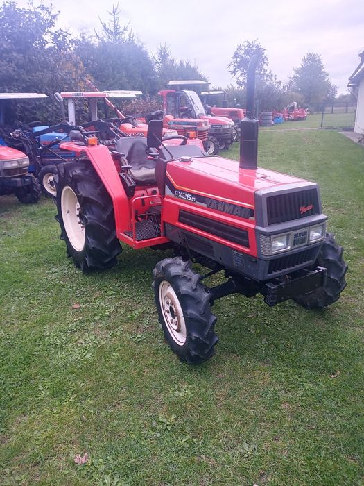 Traktor Japonski Yanmar FX26 4x4 26 koni Wspomaganie FVAT Brutto