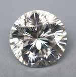 Diament Moissanit Brylant 100FACES! SACURA 5mm-0,5CT VVS1-D
