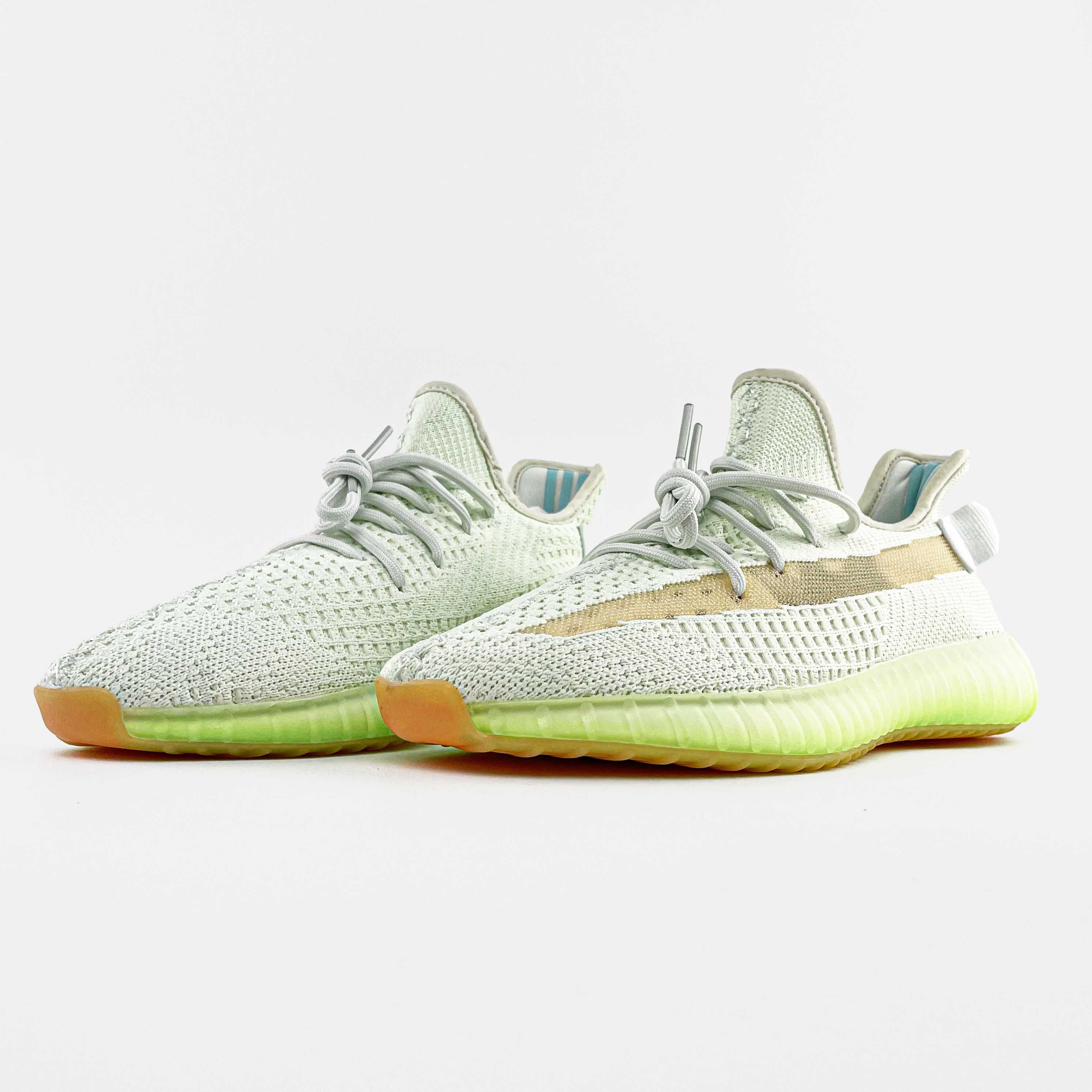 Adidas Yeezy Boost 350 V2 Wolf Grey/Green Glow