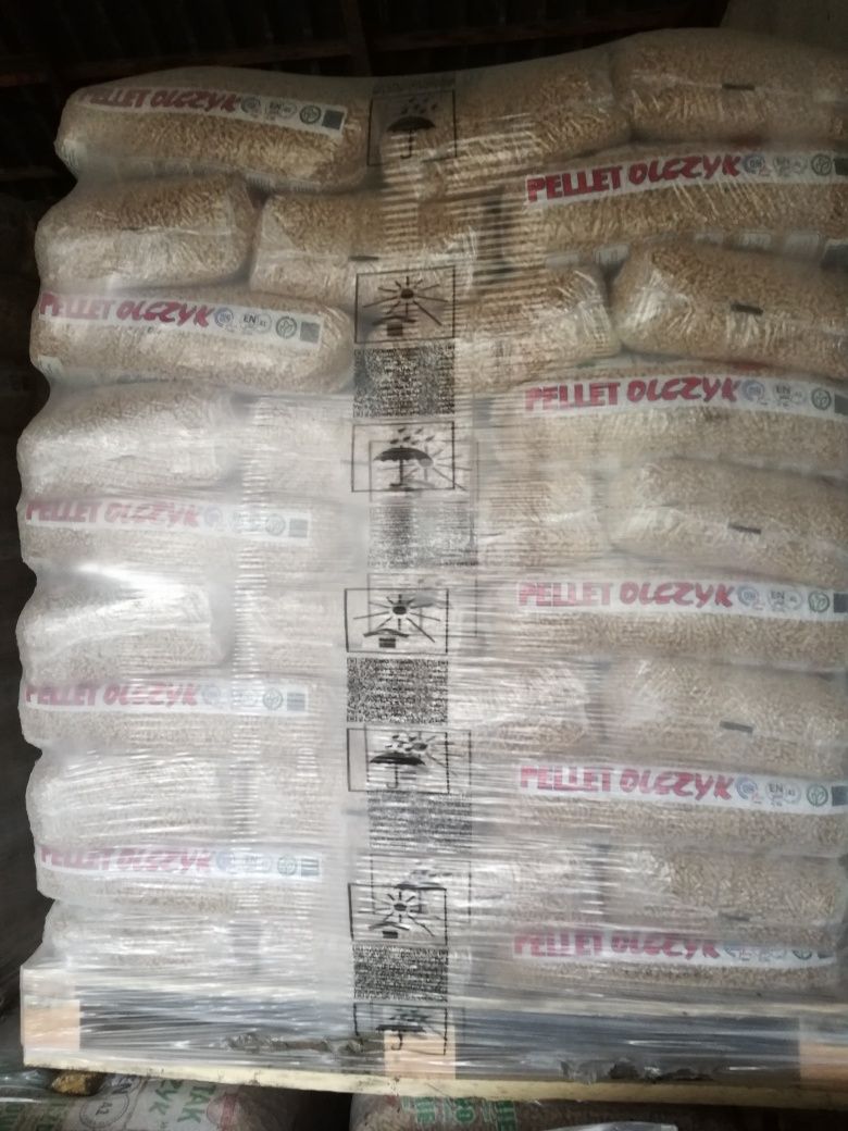 NAJTANIEJ! Pellet Olczyk oryginalny certyfikowany 15 kg fv