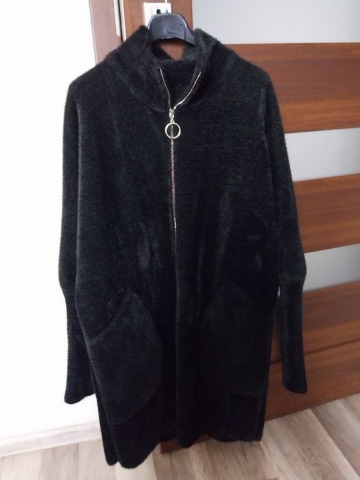 Alpaka długa czarna