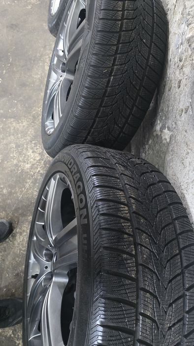 Диски легкосплавні  R20 5/120  ЕТ52 з зимовою резиною Touareg