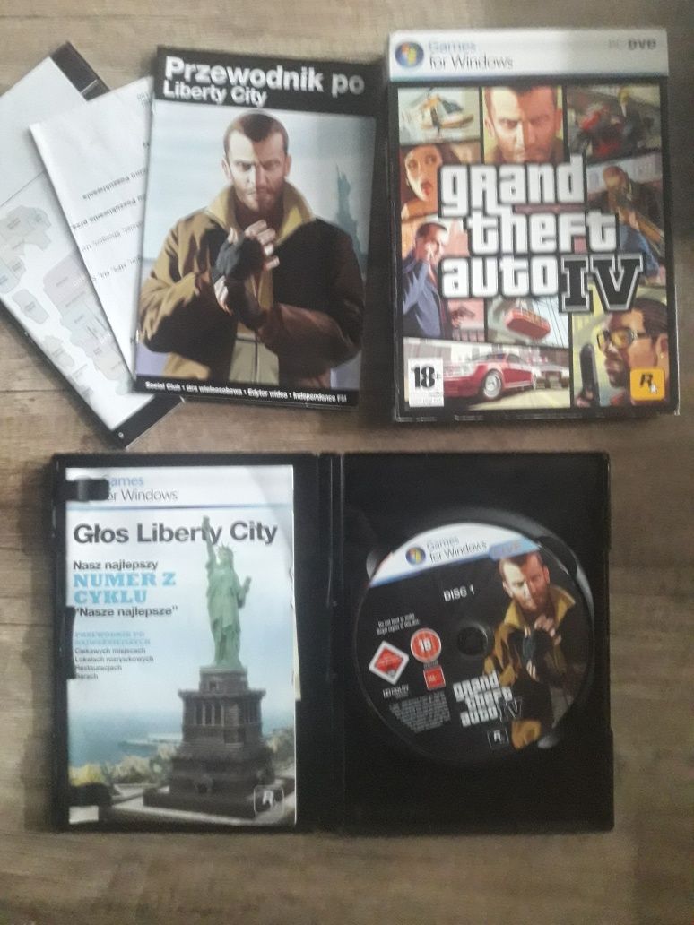 Gra Gta 4 pc dvd