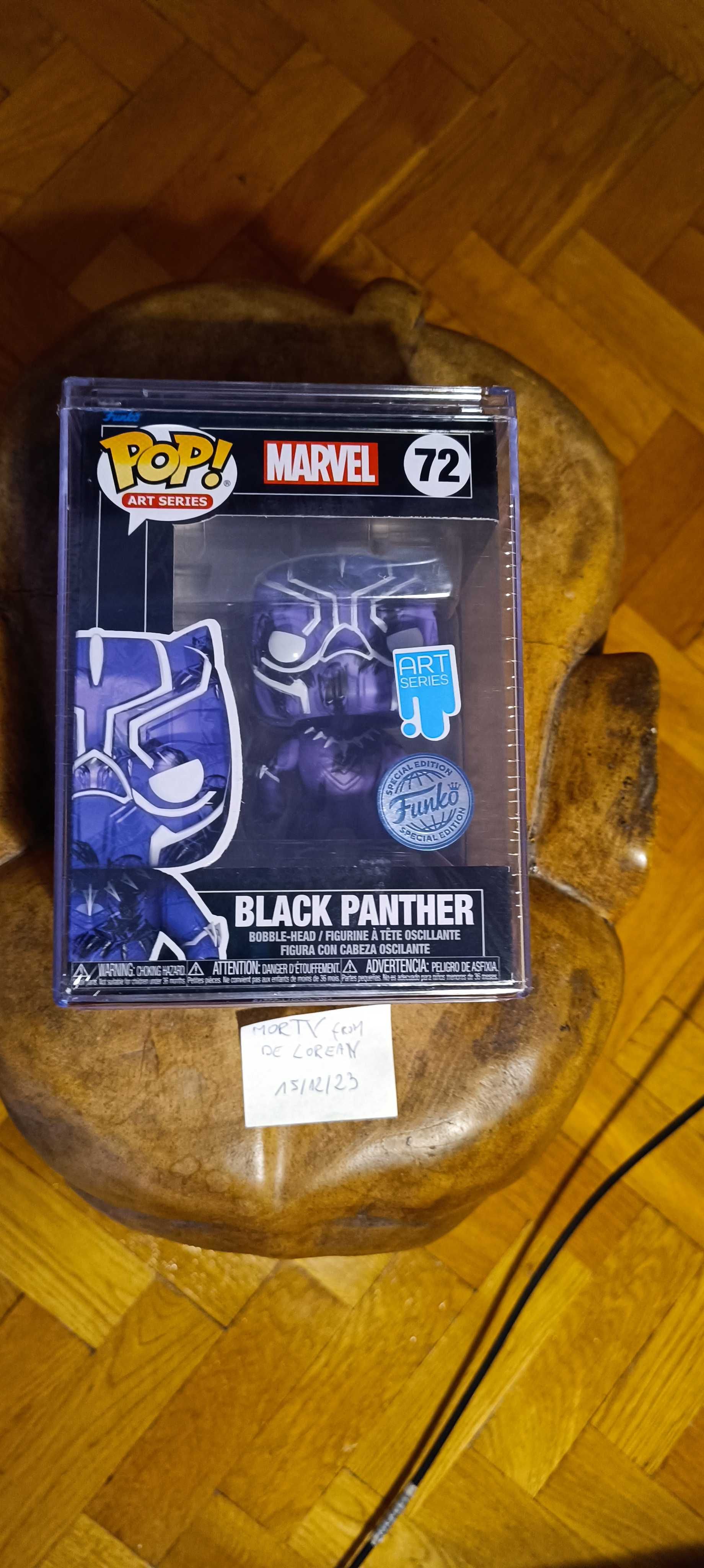 Funko Pop ! Art Series Marvel (72) Czarna Pantera Edycja Specjalna