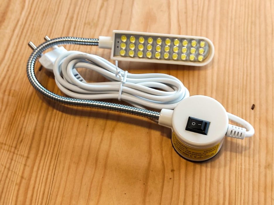 Candeeiro para máquina de costura, 30 LEDs (NOVO)