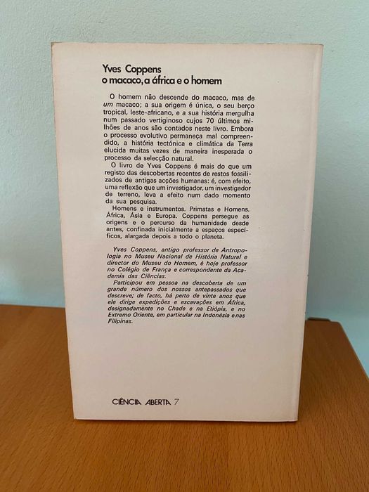O Macaco, a África e o Homem - Yves Coppens