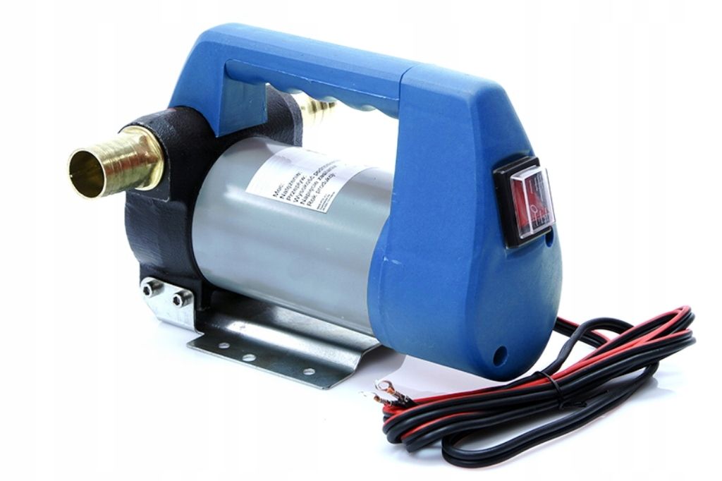Pompa Paliwa 12V On Oleju Ropy Mini Cpn Pompka 50L + Pistolet Do